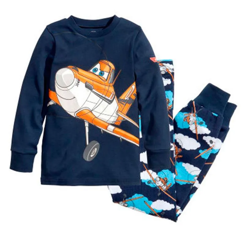 

Long Sleeve Children's Pajamas Sets Cotton Christmas Pajamas for the Boys Sleepwear Pajama for Girls Baby Clothes Suit for 2T-7T