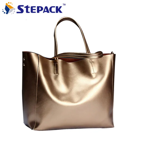 

New Arrival Elegant Genuine Leather Women Bag Luxury Designer Women's Handbags Famous Brand Large Capacity Shoulder Bag WMB0086
