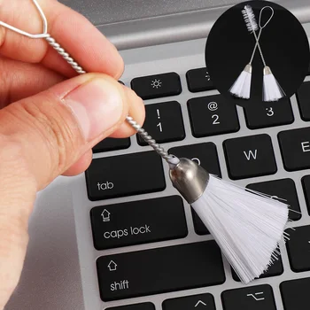 

2Pcs Double Ended Cleaning Brush Sewing Machine Cleaning Brushes Computer Keyboard Dust Brush Cleaner Cleaning Tools