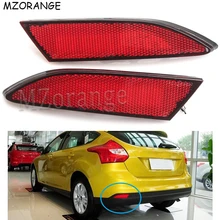 Задний бампер отражатель света для Ford Focus 3 2012 2013 2014 седан хэтчбек Styling тормоза светодиодный Предупреждение фара автозапчасти новые