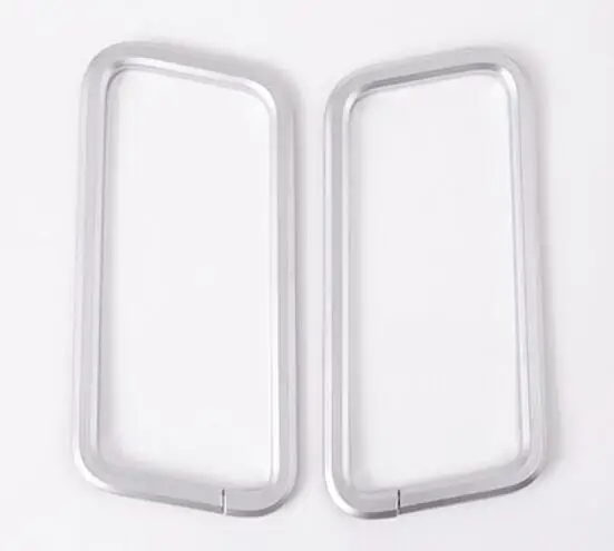 

2Pcs ABS Chrome Car Safety Belt Decoration Frame Trim For Land Rover Discovery 4 LR4 2010-16 For Range rover sport 2009-2013