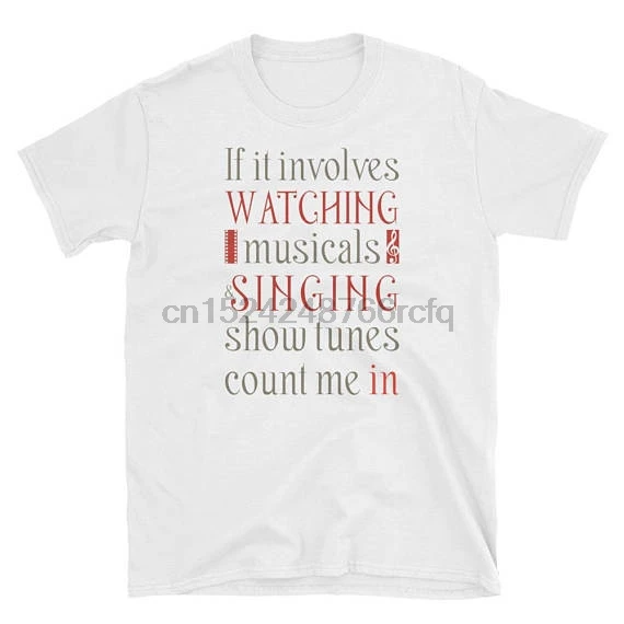 Funny Musical Theatre Nerd T Shirt For Broadway Musical Fan Actors