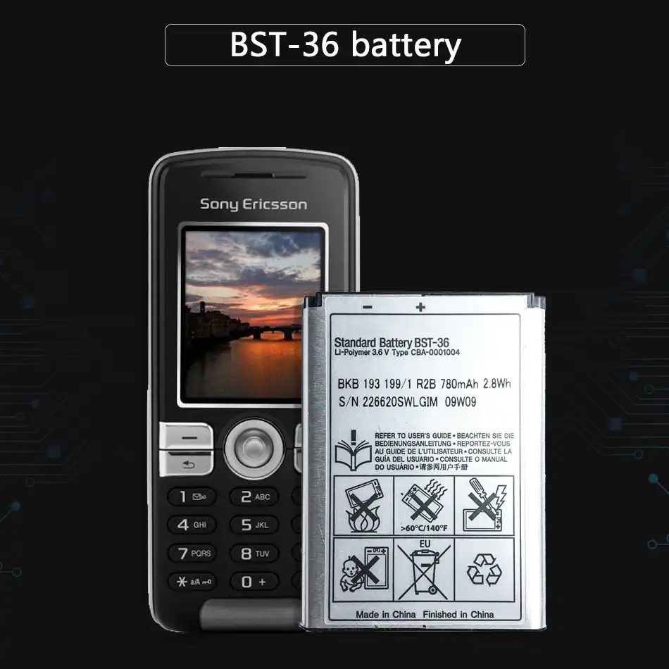 Kikiss Battery Bst 33 Bst 36 Bst 37 Bst 38 For Sony Ericsson K880i K550i T700 K510i Z550 K310i K750 E600 W550i W580 W995 W980 Mobile Phone Batteries Aliexpress
