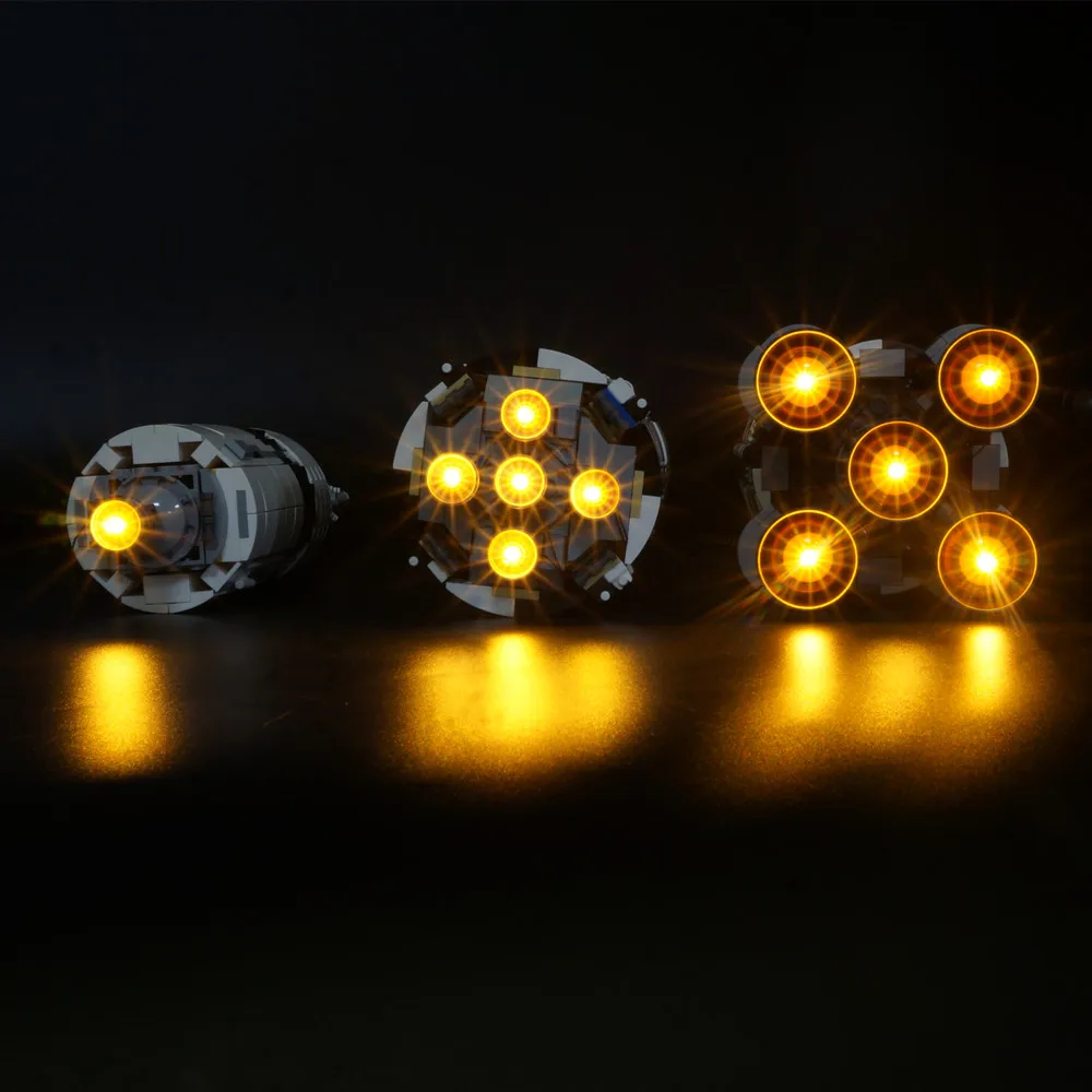 Led Light For Lego 21309 Creative The Apollo Saturn V Launch Vehicle Building Blocks Compatible 16032 