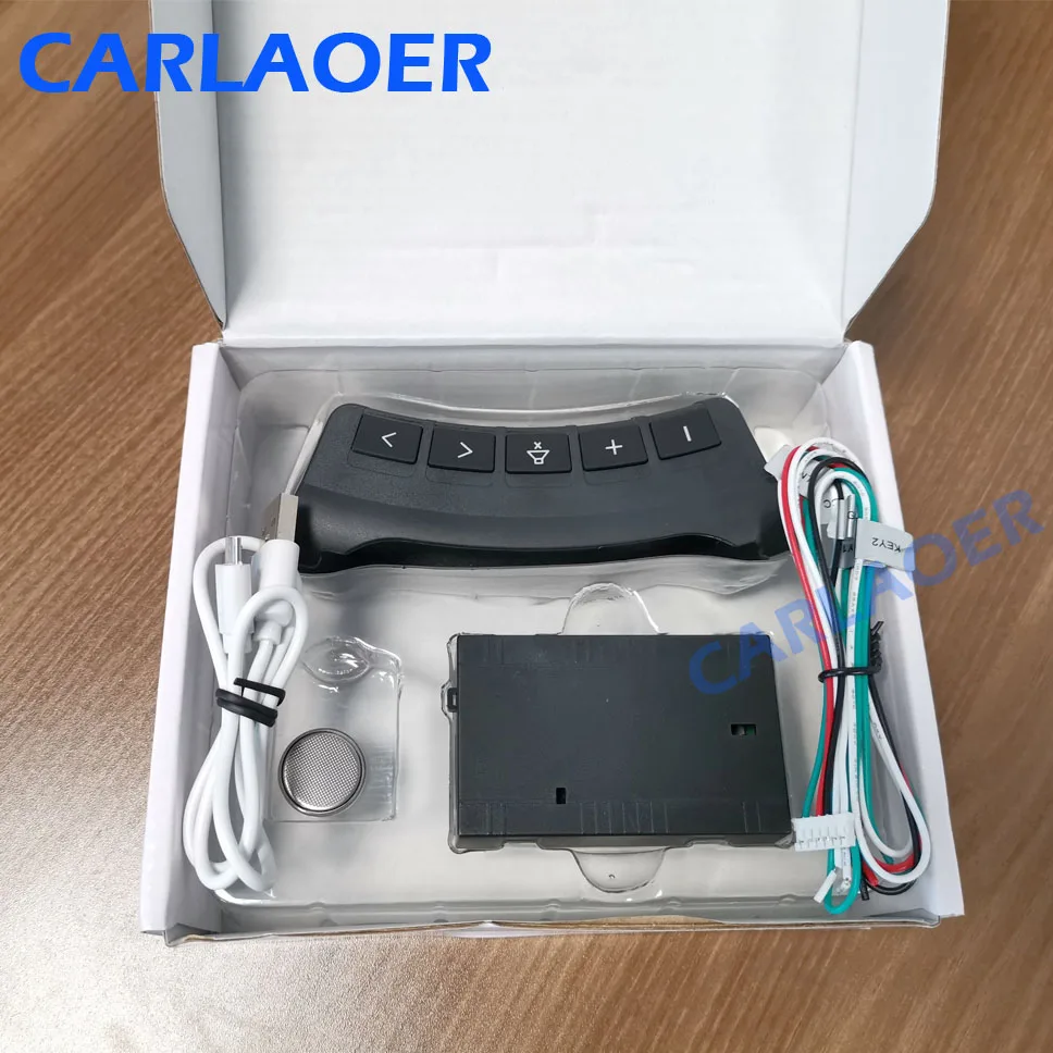 Steering Wheel Remote Control Wireless Controller Universal Modified Accessories 2 din car android