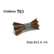 Детские деревянные галстуки-бабочки для мальчиков и девочек, галстуки-бабочки, маленькие размеры, галстуки-бабочки для школьников и учеников, галстуки-бабочки для родителей и детей