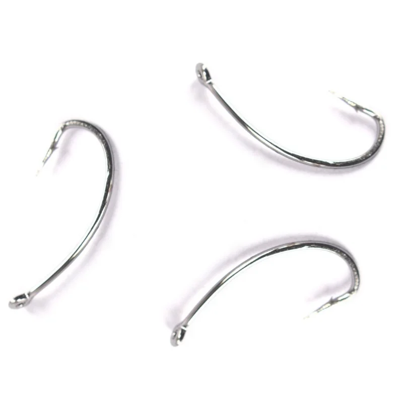 

Steel alloy strong hooks for river fishing none fish run away from hook