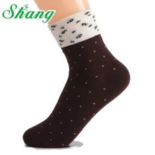 BAMBOO WATER SHANG Для женщин Носки из великолепного бамбукового волокна Носки с рисунком для Для женщин милые яркие женские повседневные носки 5 пар/лот LQ-10