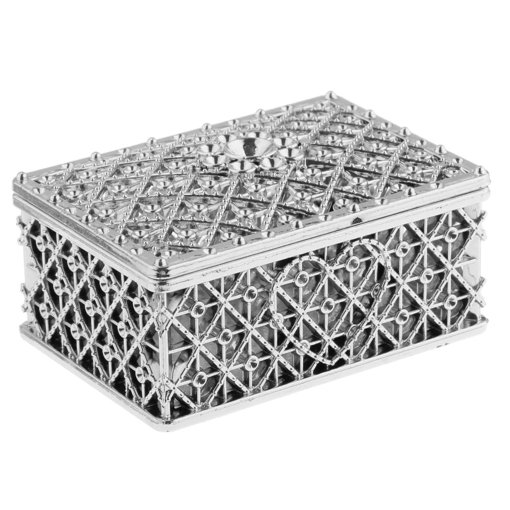Pack of 12pcs Delicate Gridding Shaped Candy Box Gift Box for Wedding Favor