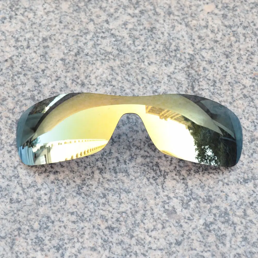 

Wholesale E.O.S Polarized Enhanced Replacement Lenses for Oakley Antix Sunglasses - 24K Gold Polarized Mirror