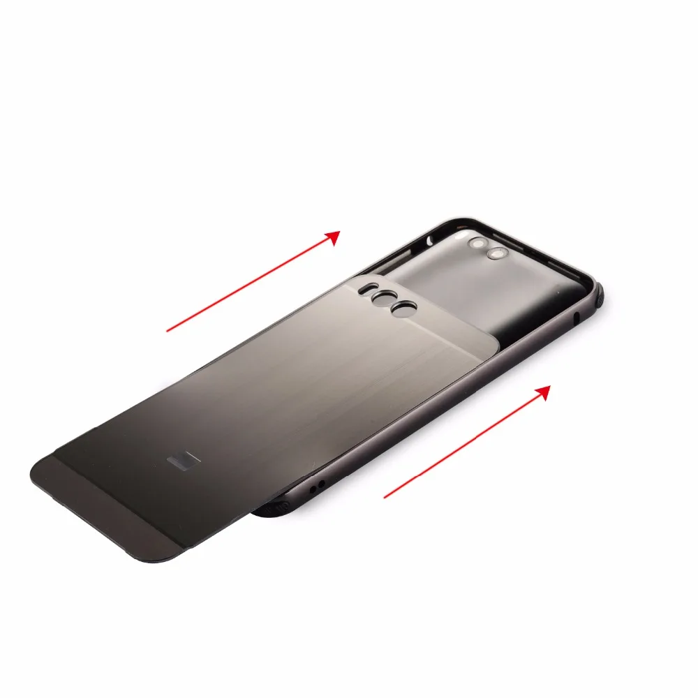 Для Xiao mi Red mi Note 4X чехол с металлическим бампером Матовый Жесткий чехол из поликарбоната для Xiao mi 6 6 mi x2 mi x 2 mi Note 3 тонкий Чехол