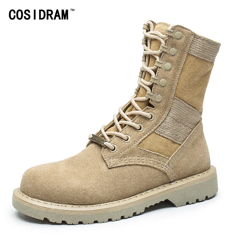 canvas combat boots mens
