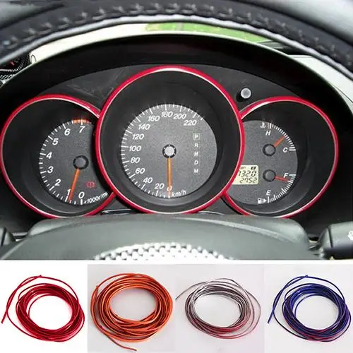 

3M Car Styling Door Chrome Moulding Strip Trim Automotive Sticker Decor Strip Bumper Body Adhesive Grille