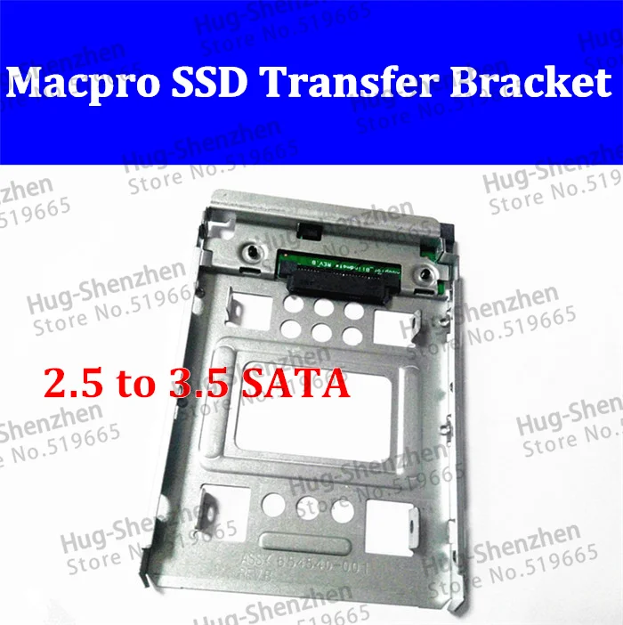 50 шт. для MacPro SSD кронштейна передачи и винтов высокое качество 2 5 до 3 дюймов SAS SATA HDD