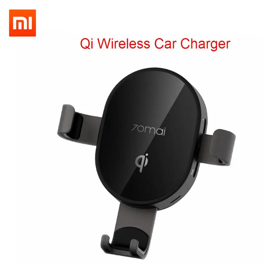 Prix Xiaomi 70mai chargeur de voiture QI Certification voiture support pour téléphone 10W chargeur sans fil rapide pour Xiaomi Huawei iPhone