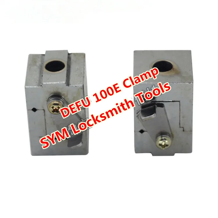 

Right Side Key Machines Clamp For DEFU 100E Key Cutting Machines Replacement Fixture Right Chuck[two pieces]