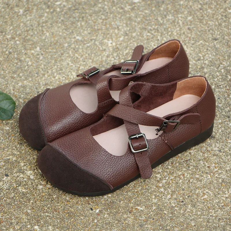 10 Baja De Damas brown Empalme Zapatos Cuero Restaurar Antiguas Formas Brown 238 Original Solo 2018 Mujeres Boca dPvwqdz1x