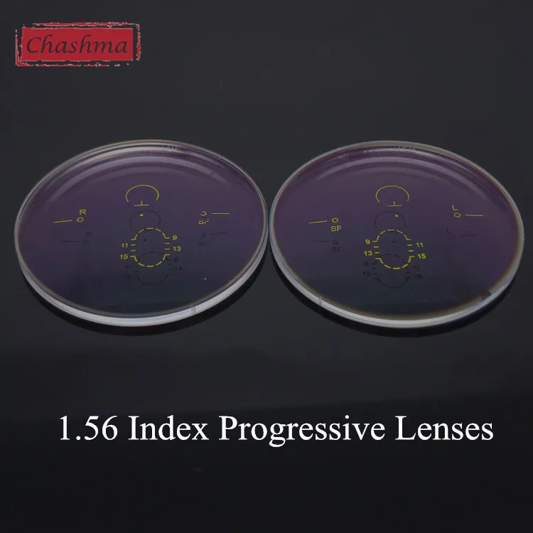 Chashma 1.56 Index Wide Field Verifocal Lenses Clear Color Eyes Optical Glasses Progressive Multifocal Lenses for Recipe Chashma 1.56 Index Wide Field Verifocal Lenses Clear Color Eyes Optical Glasses Progressive Multifocal Lenses for Recipe