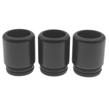 

Wholesale Balck 810 Drip Tip POM Material Wide Bore Mouthpiece For Electronic Cigarette V12 Prince Atomizer 1pc