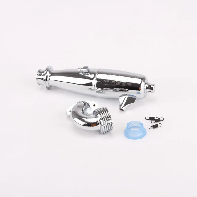 SST part 09107T Exhaust Pipe For 1/10 RC nitro engine powered RC buggy