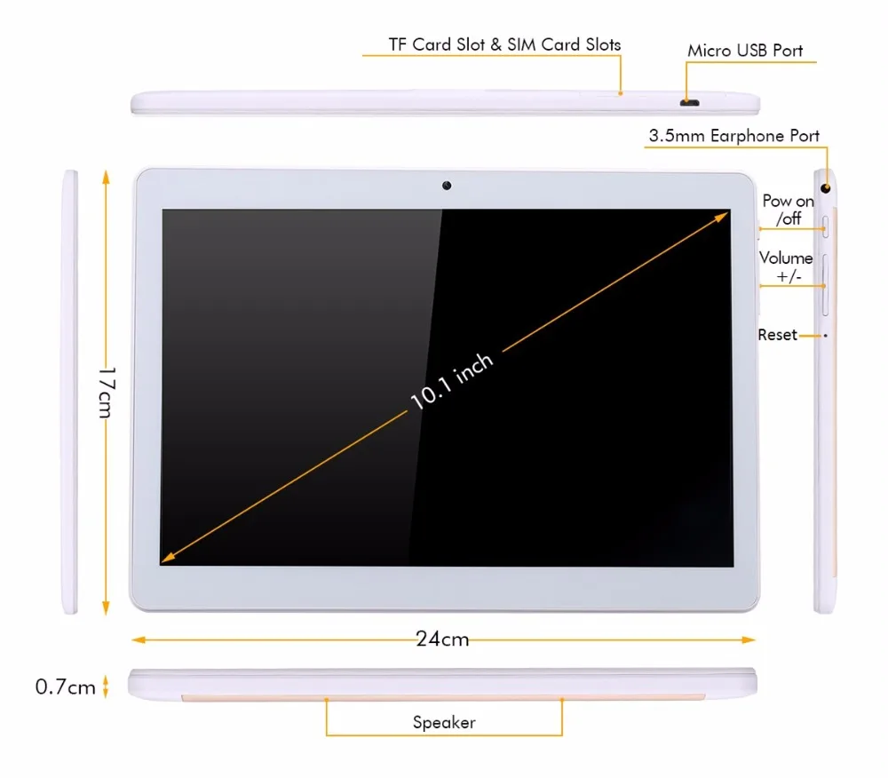 Myslc 9H протектор экрана из закаленного стекла для onda V10 3g V10 4G 10," Tablet PC Защитная пленка для экрана