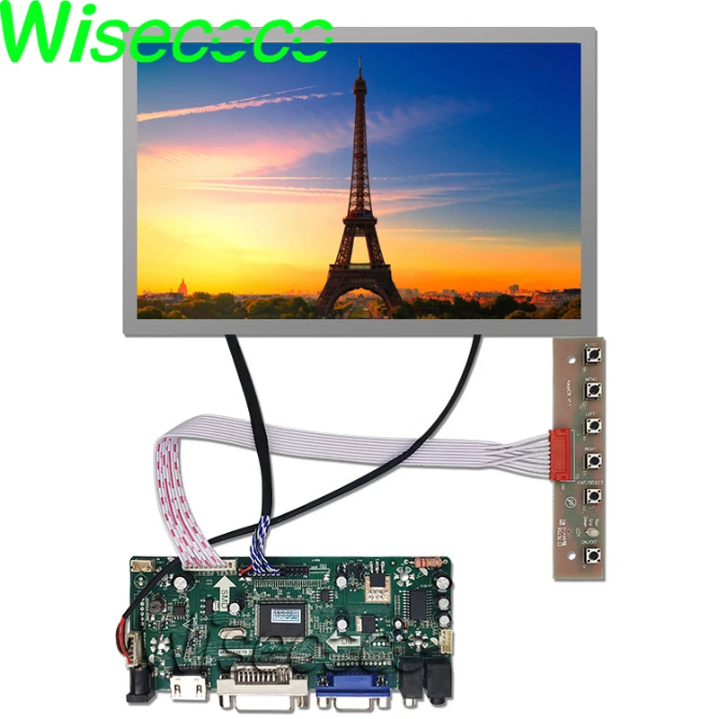 

New Original 12.1" TFT LCD 1280x800 with HDMI DVI VGA LVDS LCD Controller Board AA121TD02 High brightness Tested one by one