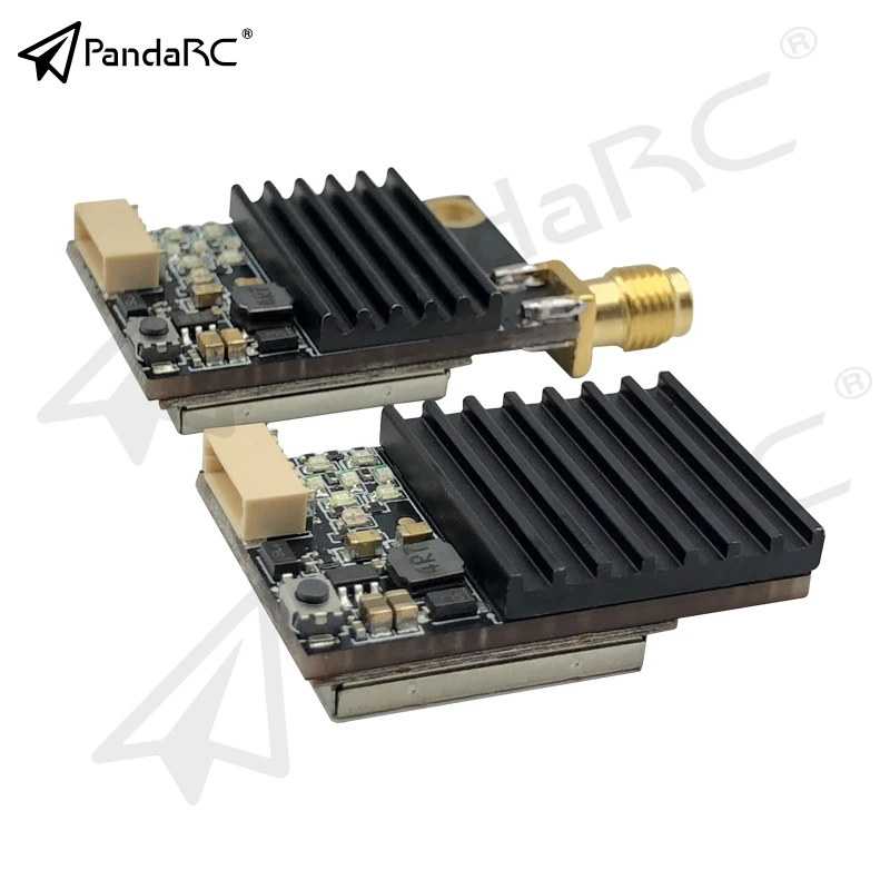 Видеопередатчик PandaRC VT5801 v2 VT5805 FPV 5 8G 48CH 25/100/200/400/600 МВт переключаемый OSD