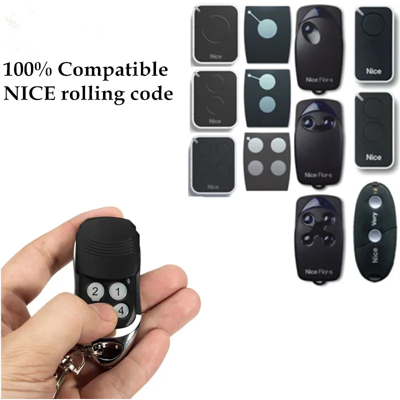 Telecomando Nice ON4E compatibile Flo2-R Era inti2 Flo2re