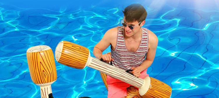 Brinquedo para Adultos Peças Joust Pool Float Jogo Inflável Esportes Aquáticos Pára Crianças Festa Gladiador Jangada Kickboard Piscina 4 4 High Quality Brinquedos e hobbies
