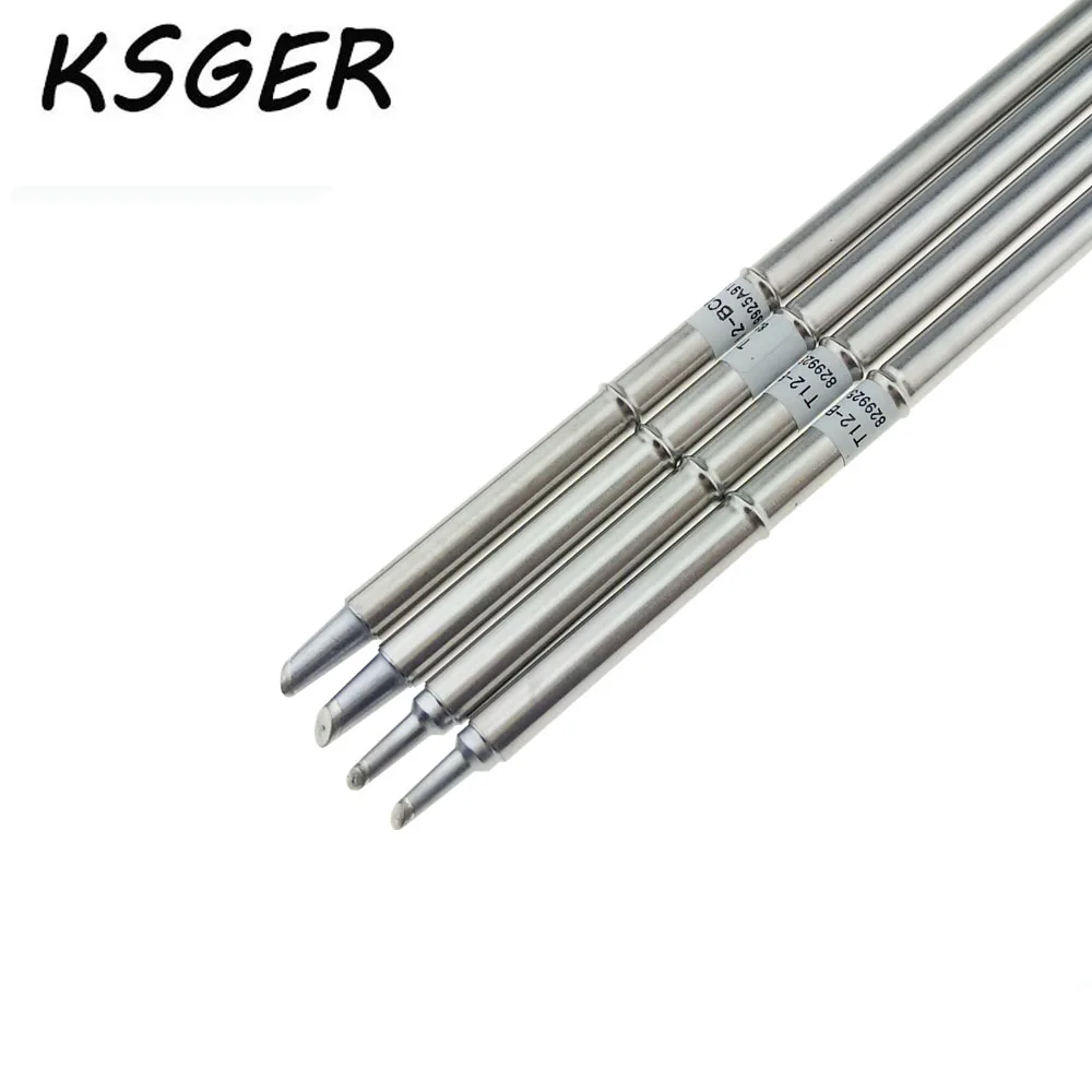 

KSGER T12 Soldering Iron Tips T12-BCM2 T12-BCM3 For STC OLED STM32 OLED T12 Temperature Controller