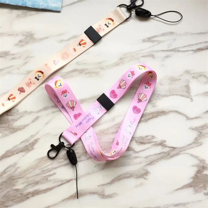 لطيف الكرتون الرقبة حزام اسهم للمفاتيح ID بطاقة رياضة أحزمة هاتف المحمول USB شارة حامل DIY شنق حبل الوهق الحبل