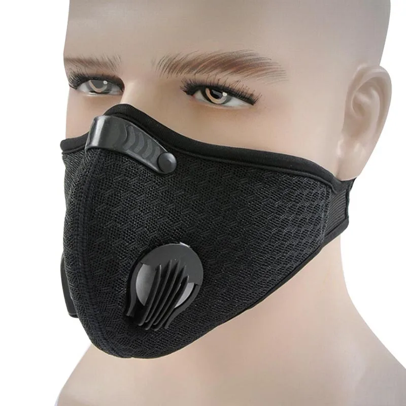 

Dust Proof Mask Anti-Fog Mesh Mouth Muffle Half Face Masks for for Outdoor Sport Running Cycling SN-Hot