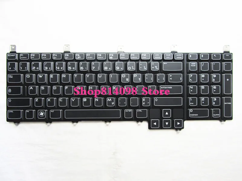 

DP/N: 08GWD6 FOR Dell Alienware M17X R3 keyboard with backlit 08GWD6 PK130MK1B00 NSK-D8G01
