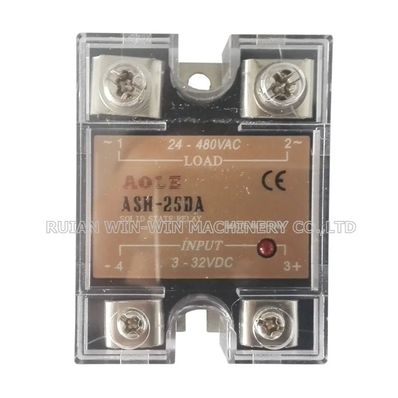 

Plastic Bag Making Machine Parts ASH 25DA ASH-25DA Solid State Relay