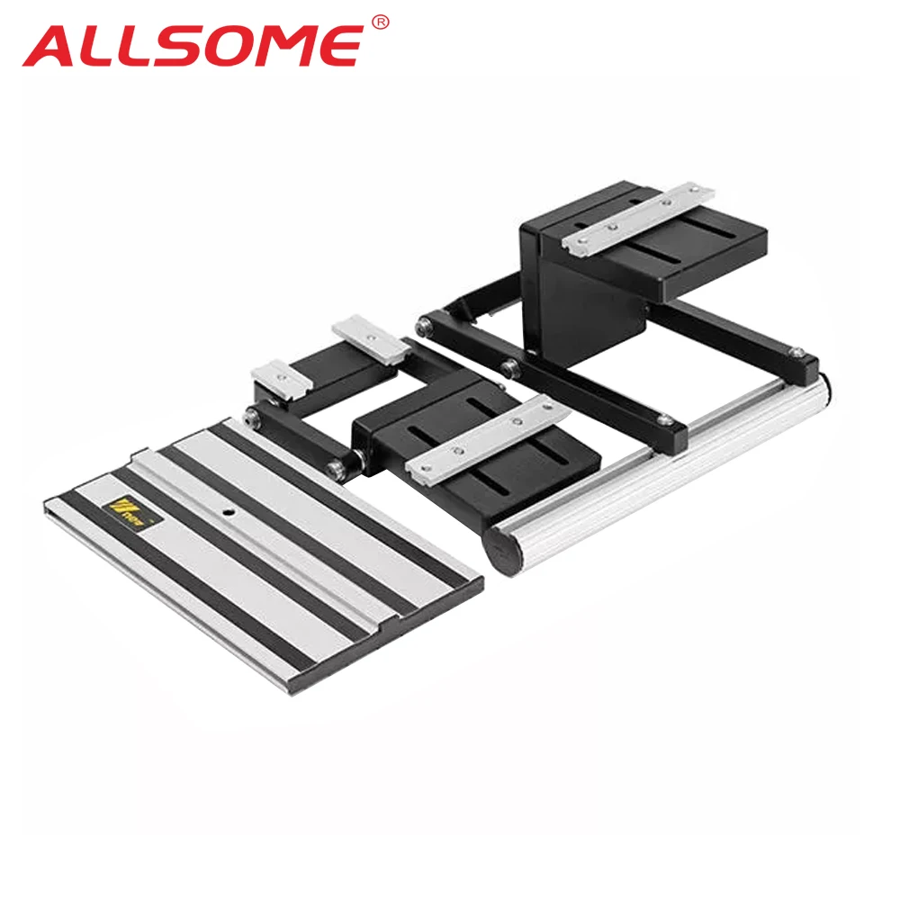 

ALLSOME Electric Circular Saw Guide lift Set With Rail Lifting Accessories Woodworking Tool HT2678-2679