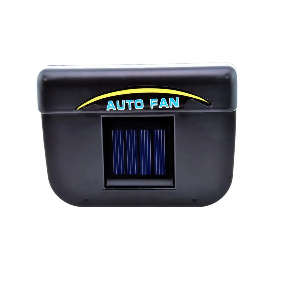 

High Power Solar Energy Car Cooling Device ABS Engineering Plastic Solar Automobile Ventilator Cooler Exhaust Heat Fan