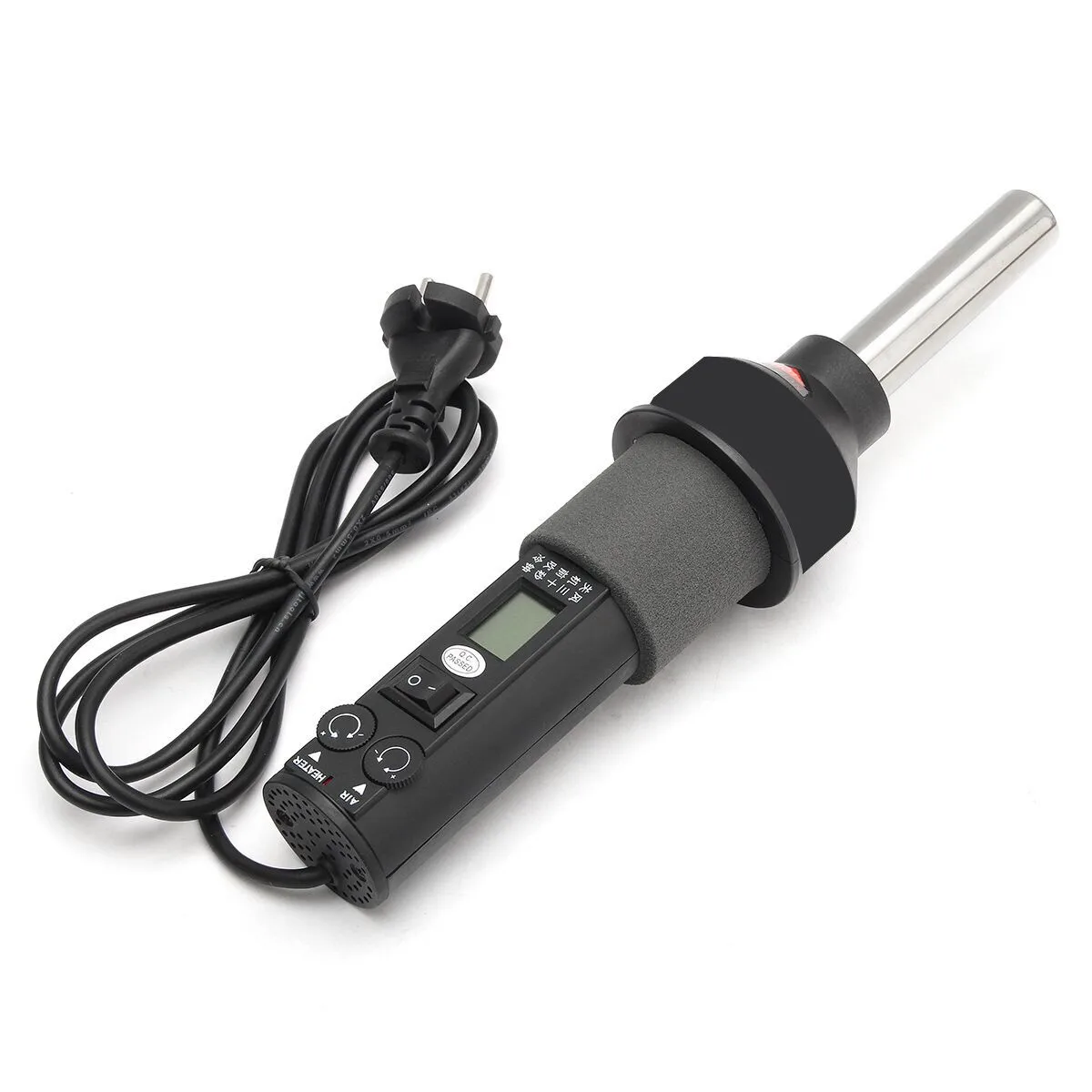 GONGJUE 220V 450W 450℃ Portable Soldering Hot Air Heat Gun Desolder Power Nozzle Tool