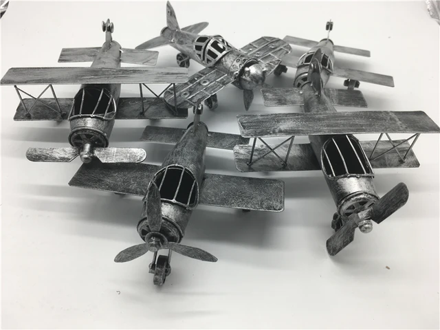 2017 Vintage Airplane Home Decor Iron Fighter Retro Model 2017 Vintage Airplane Home Decor Iron Fighter Retro Model Toys For Children Birthday Gifts