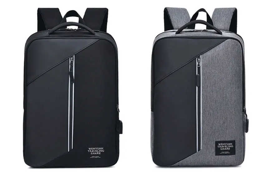 FANSON рюкзак для ноутбука подростка, мужские рюкзаки, школьная сумка, водонепроницаемый винтажный рюкзак для путешествий, 15,6 дюймов или 17,3 дюймов, для ноутбука