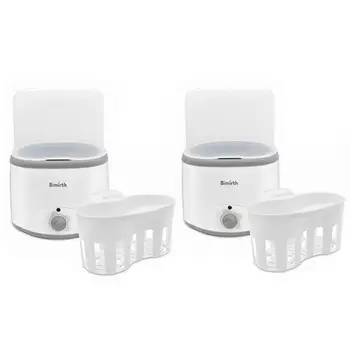 

Baby Double Bottle Warmer Multifunctional Milk Food Steam Sterilizer Warm Milk Disinfection Thermostat Multi-function Heater