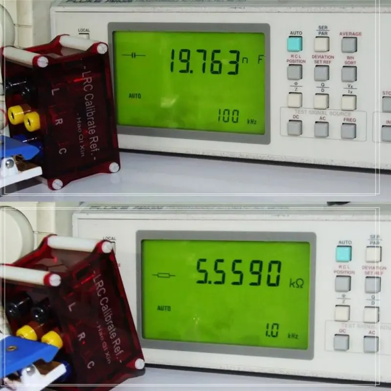 Высокоточный Индуктивный резистор конденсатор LRC калибровка контрольная модульная коробка qiang