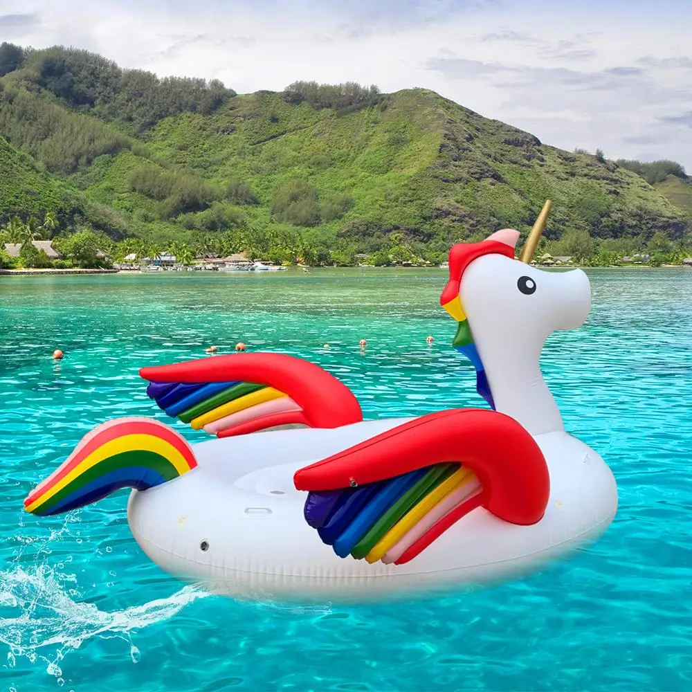 inflatable unicorn pool toy