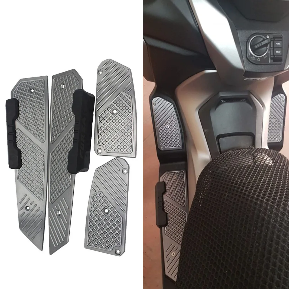 

New Motorcycle Accessories For Honda Forza300 MF13 FORZA 300 125 250 2018 2019 Modified CNC Footrest Footpad Pedal Plate Parts