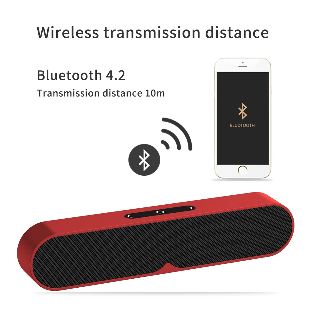 NBY-S18-Portable-Bluetooth-Speaker-with-Dual-Driver-Loudspeaker-12-Hours-Playtime-HD-Audio-Subwoofer-Wireless