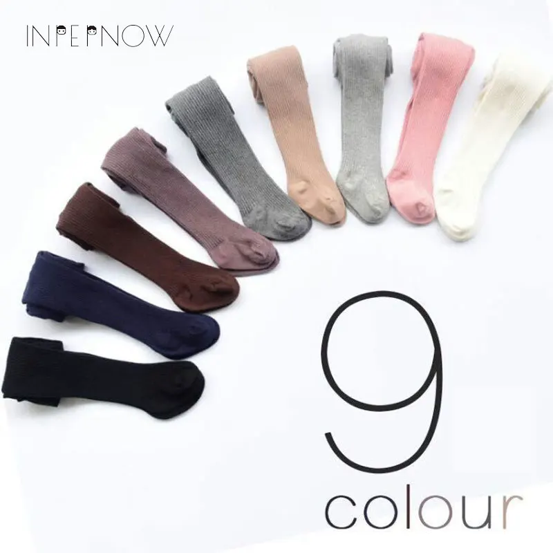

0-8 Yrs Pantyhose Girl Children Girl Tights Crochet Cable Knit Solid Color Big PP Baby Stockings Newborn Winter Clothes WZ-CZX82