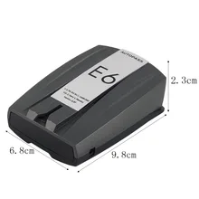 2017 E6 Car Radar Detector Russian Version LED Display & Voice Warning X K Ku Ka Laser Anti Radar Detector GPS Navigator