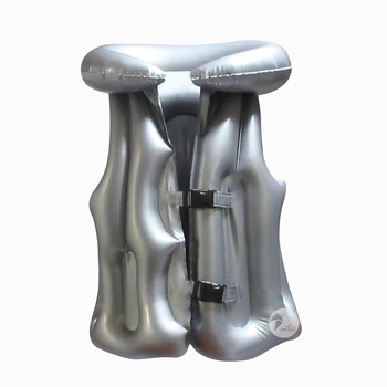 

Supply Cartoon PVC Inflatable Life Jacket Outdoor Water Work Vest