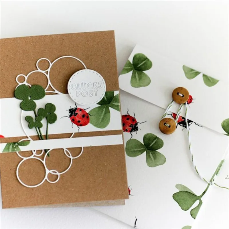 

Clover Dies Scrapbooking Soldes In Up Dies Doily Die Thanksgiving Easter Craft Birthday Gift Cutting Dies