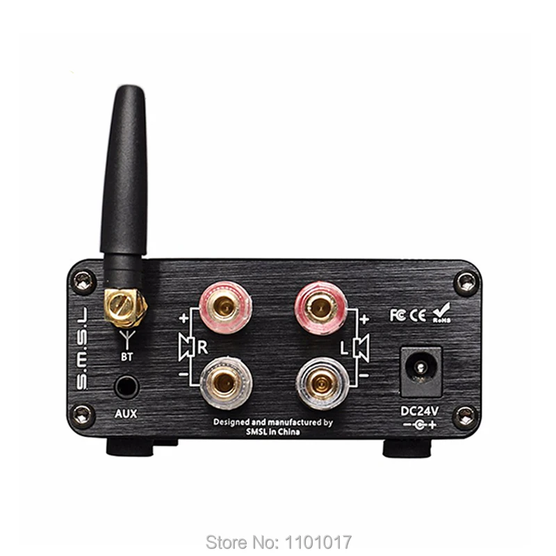 SMSL SA 36A плюс 30 Вт * 2 настольных TPA3118 цифровой Мощность усилитель HIFI EXQUIS Bluetooth/USB/AUX/ TF