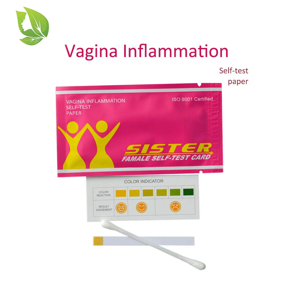 50 шт. Женская медицинская карта для самопроверки гинекологическое противовоспаление самотестная бумага Женский вагинальный PH Тест Карты
